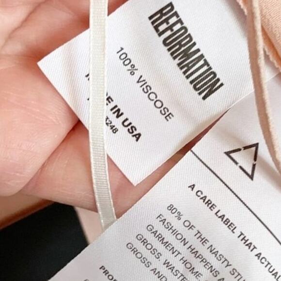 Reformation Arianna Maxi Dress XS Pink NWT - Picture 9 of 12